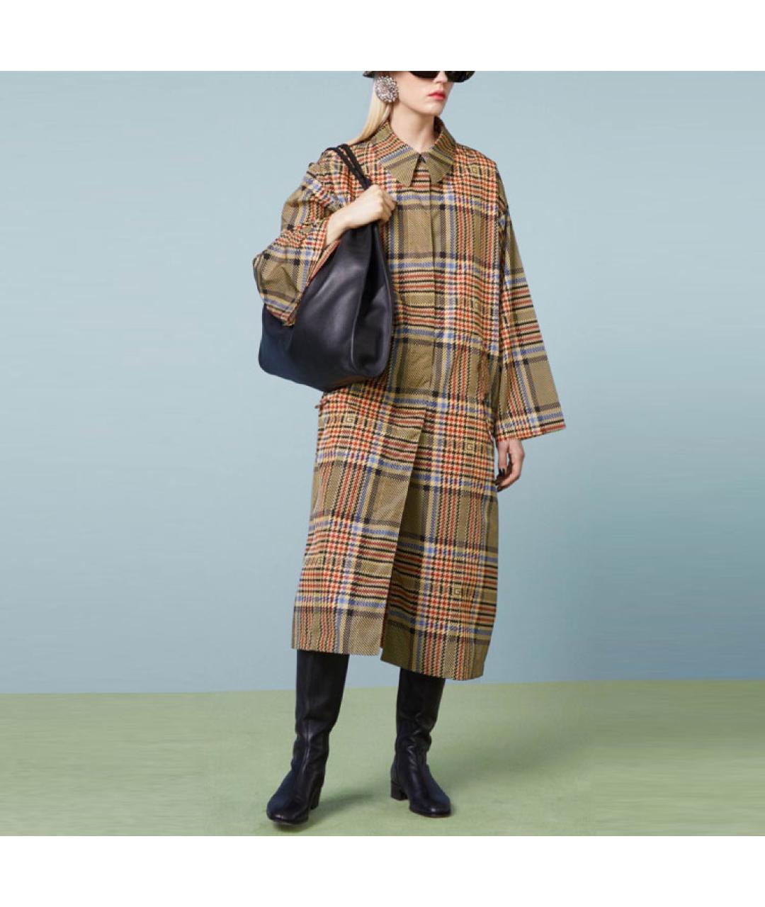 GUCCI Бежевое пальто, фото 4