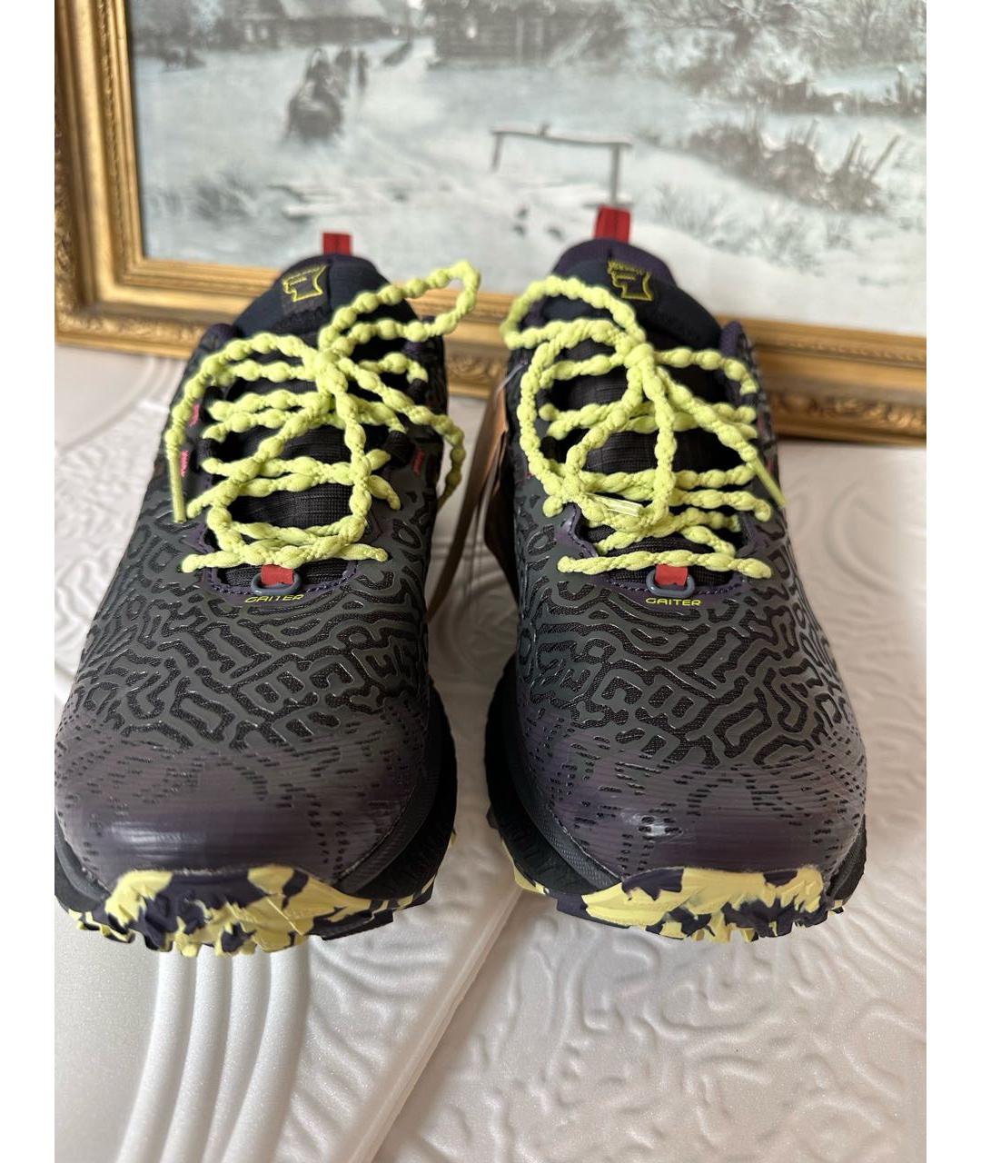 ASICS Черные низкие кроссовки / кеды, фото 4