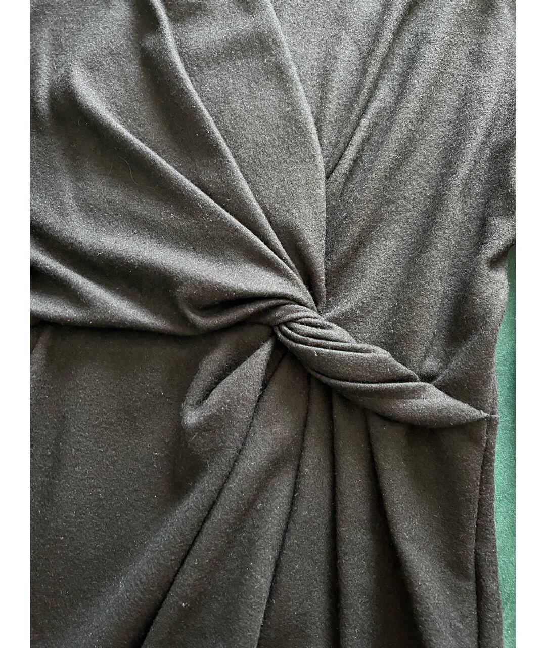 SONIA RYKIEL Черное шерстяное платье, фото 2