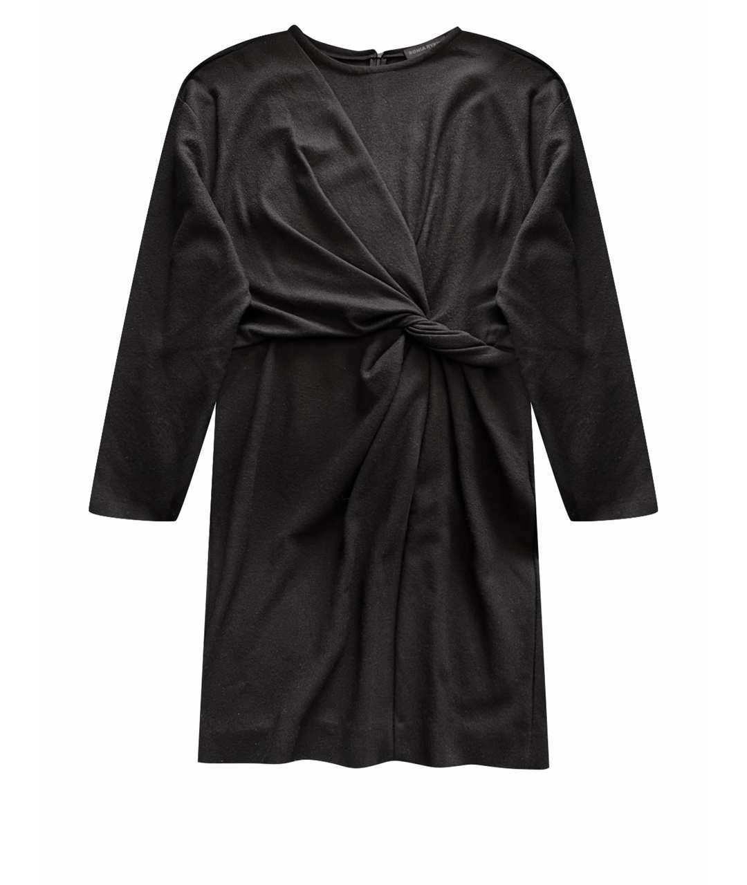 SONIA RYKIEL Черное шерстяное платье, фото 1
