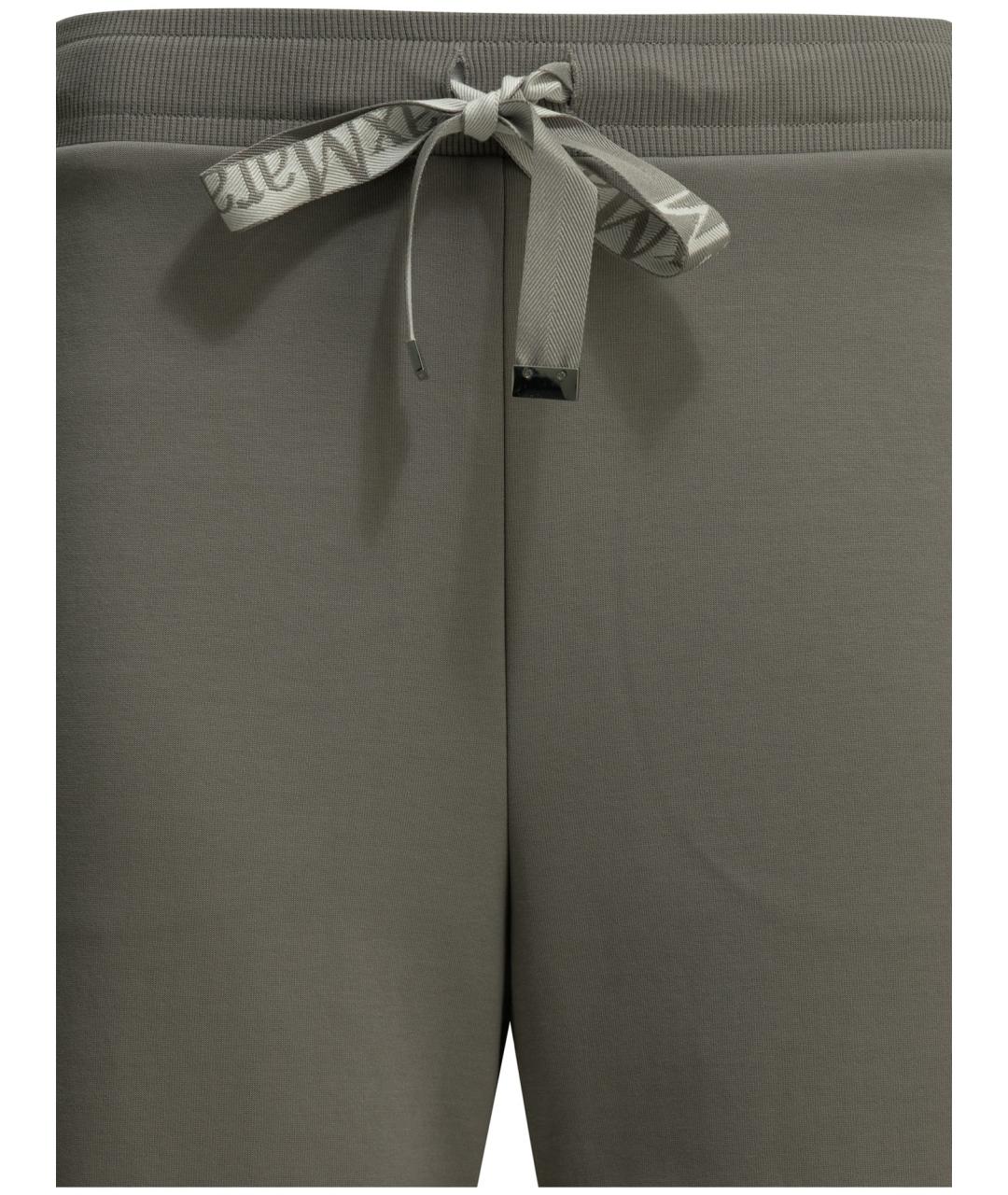 'S MAX MARA Мульти хлопковые прямые брюки, фото 3