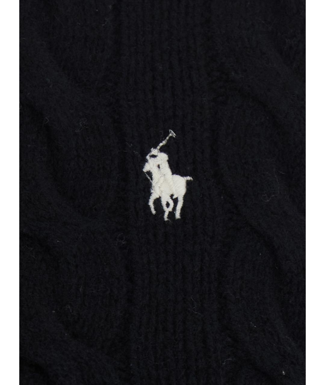 POLO RALPH LAUREN Черный шерстяной джемпер / свитер, фото 3
