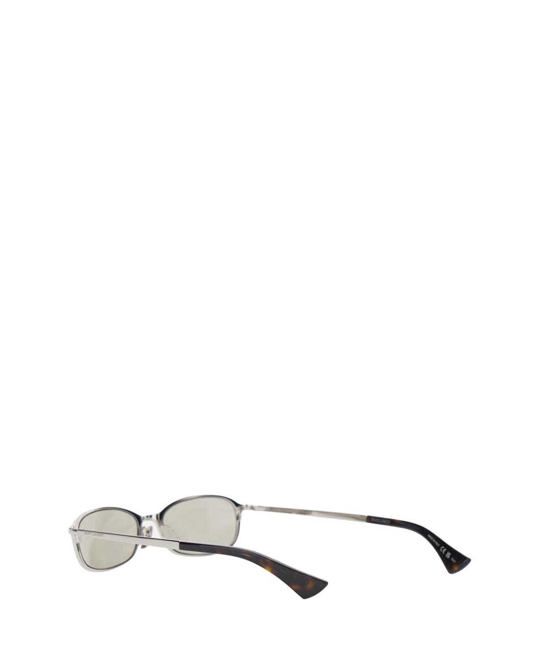 SAINT LAURENT Мульти металлические солнцезащитные очки, фото 2