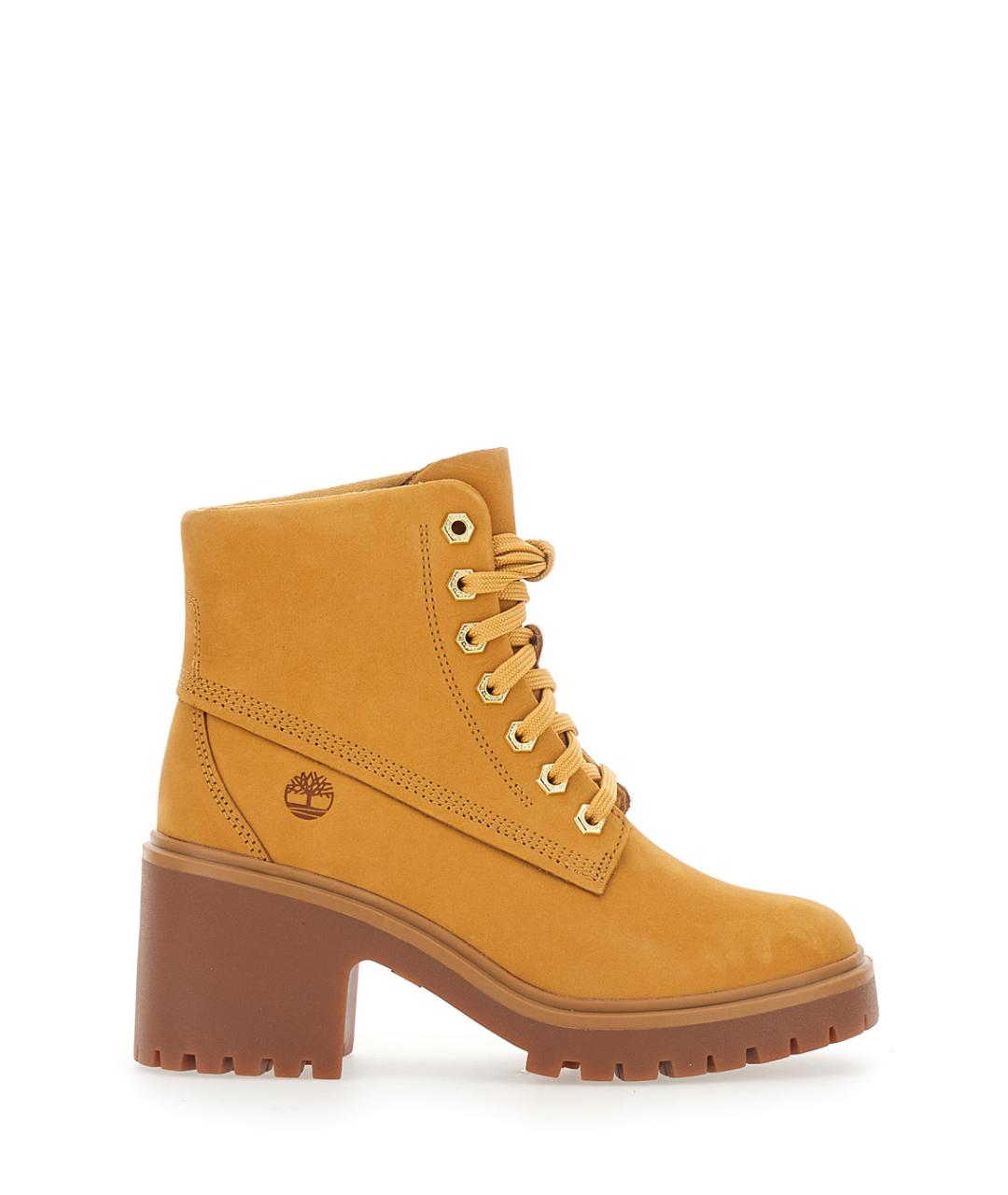 TIMBERLAND Бежевые кожаные ботильоны, фото 1