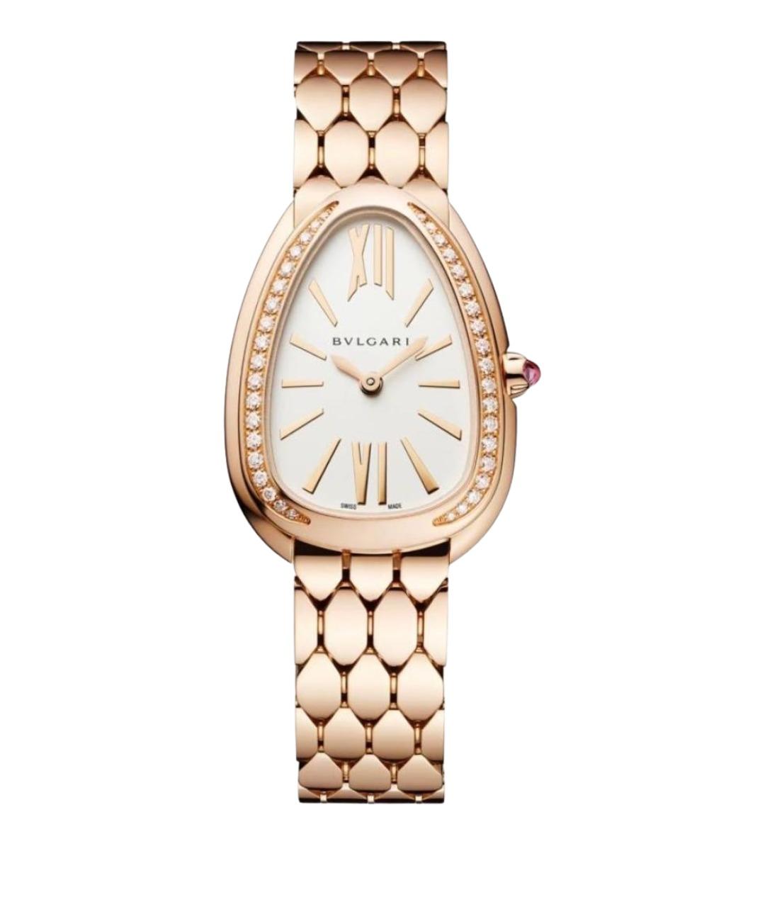 BVLGARI Золотые часы из розового золота, фото 1
