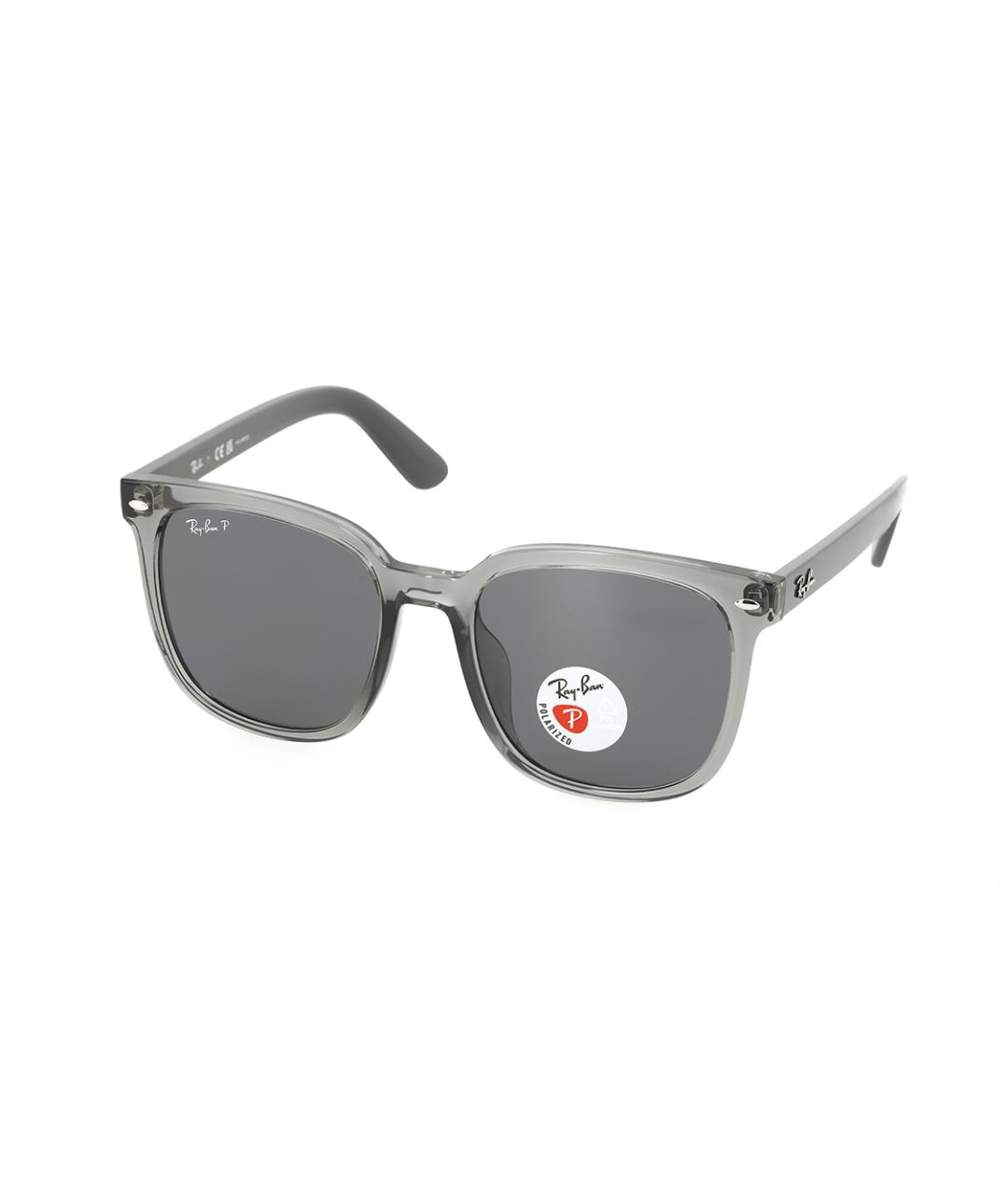 RAY BAN Серые пластиковые солнцезащитные очки, фото 1