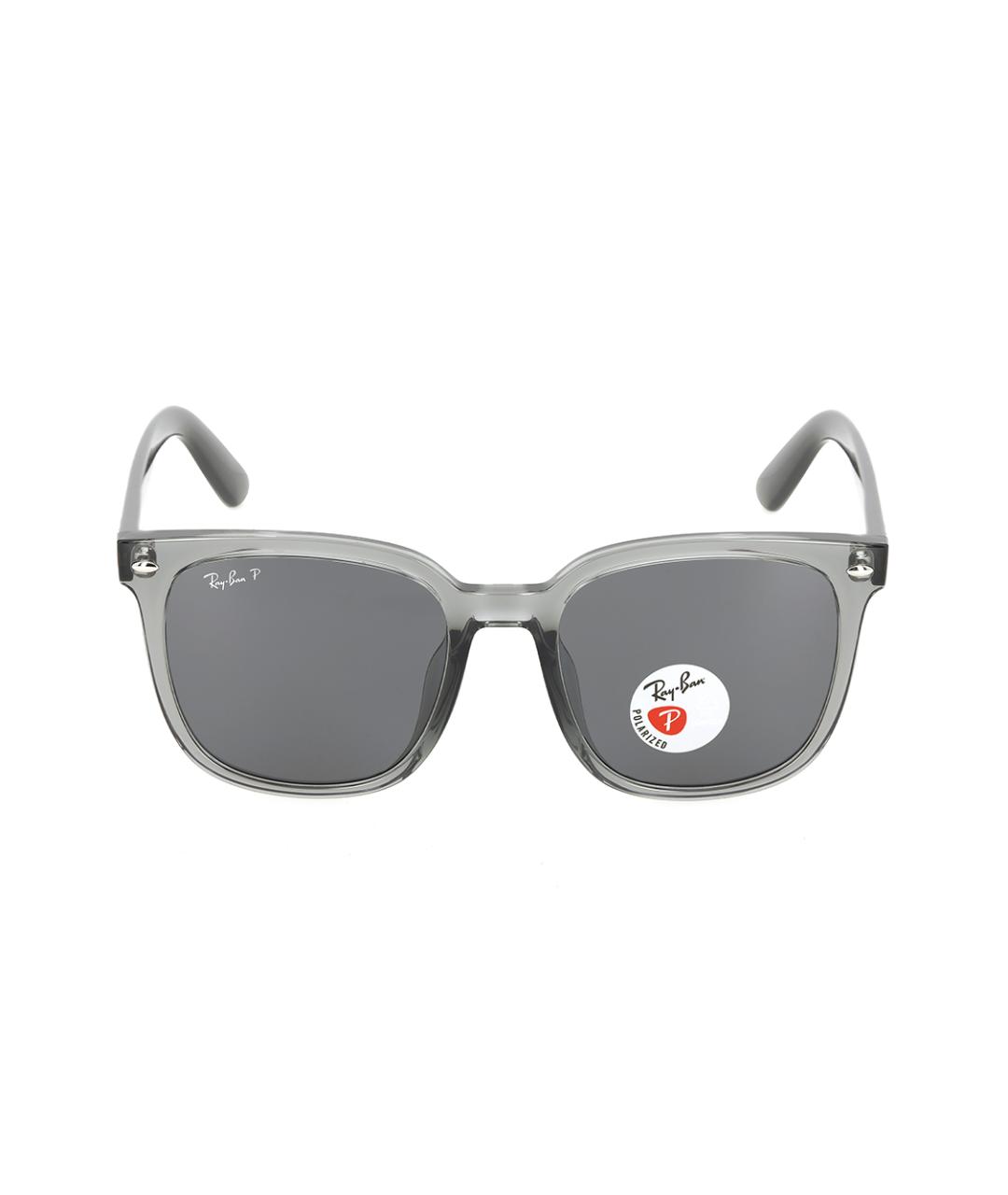 RAY BAN Серые пластиковые солнцезащитные очки, фото 2
