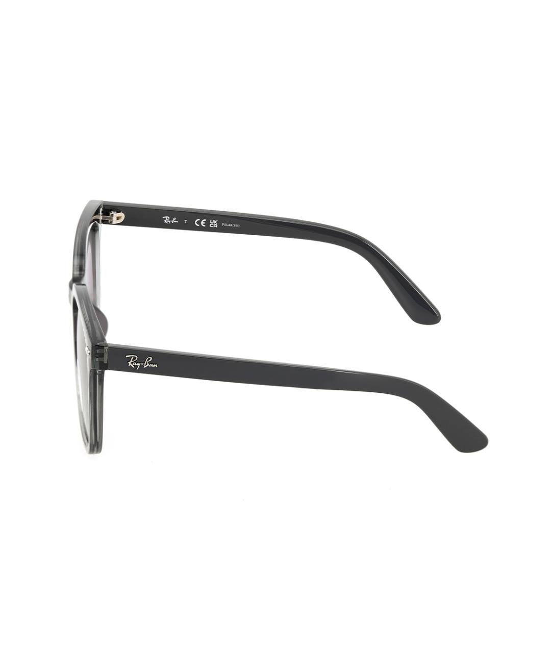 RAY BAN Серые пластиковые солнцезащитные очки, фото 3