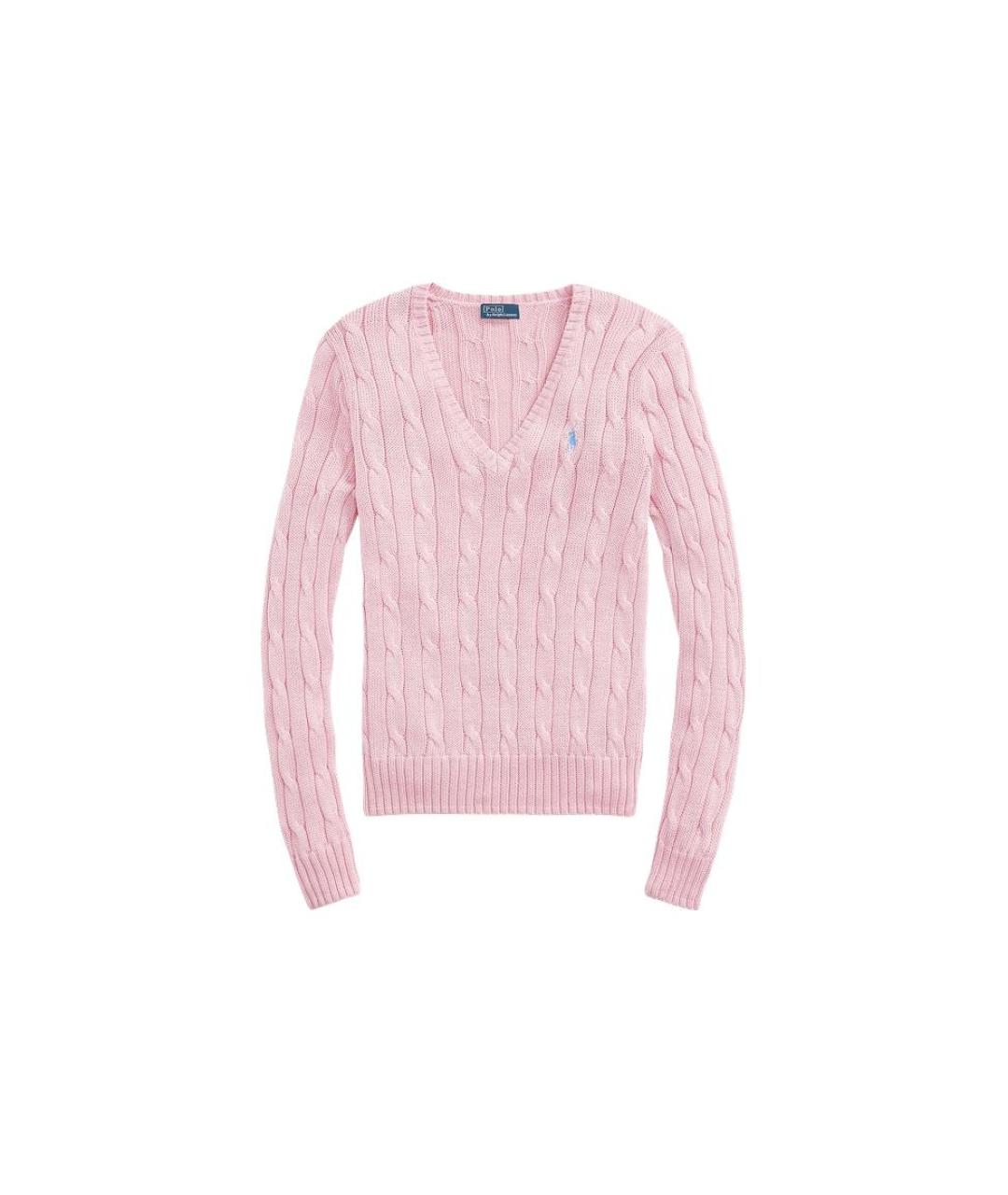 POLO RALPH LAUREN Розовый джемпер / свитер, фото 6