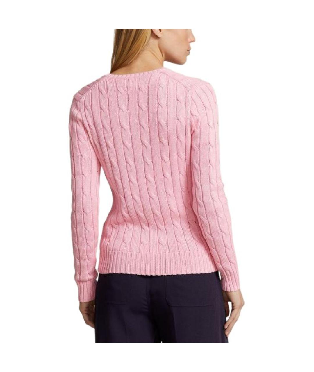 POLO RALPH LAUREN Розовый джемпер / свитер, фото 4