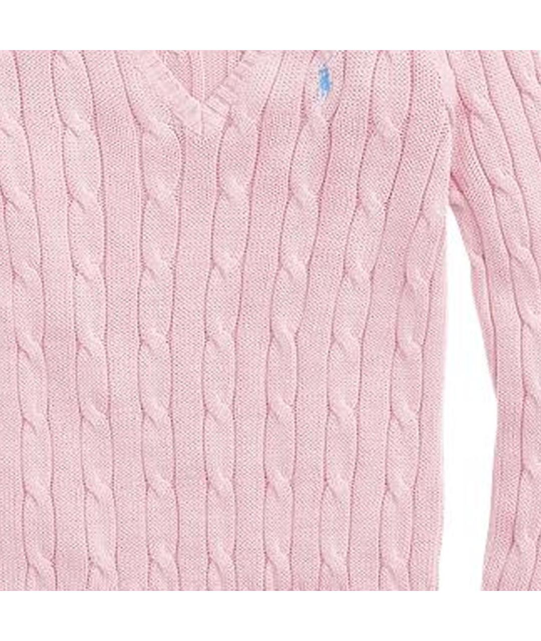 POLO RALPH LAUREN Розовый джемпер / свитер, фото 5
