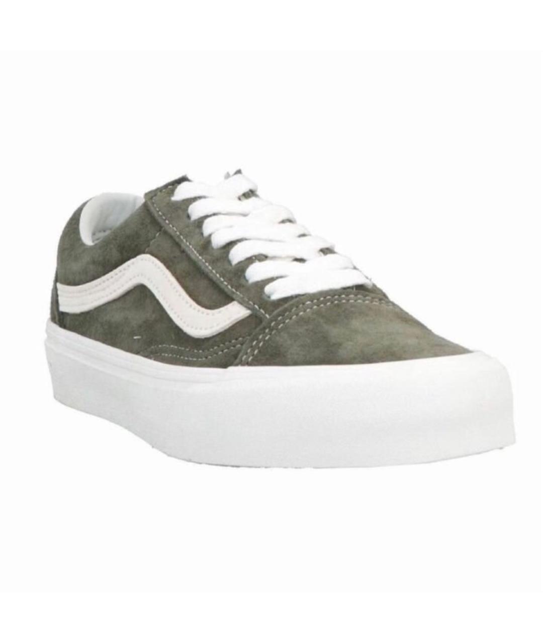 VANS Хаки замшевые кеды, фото 6