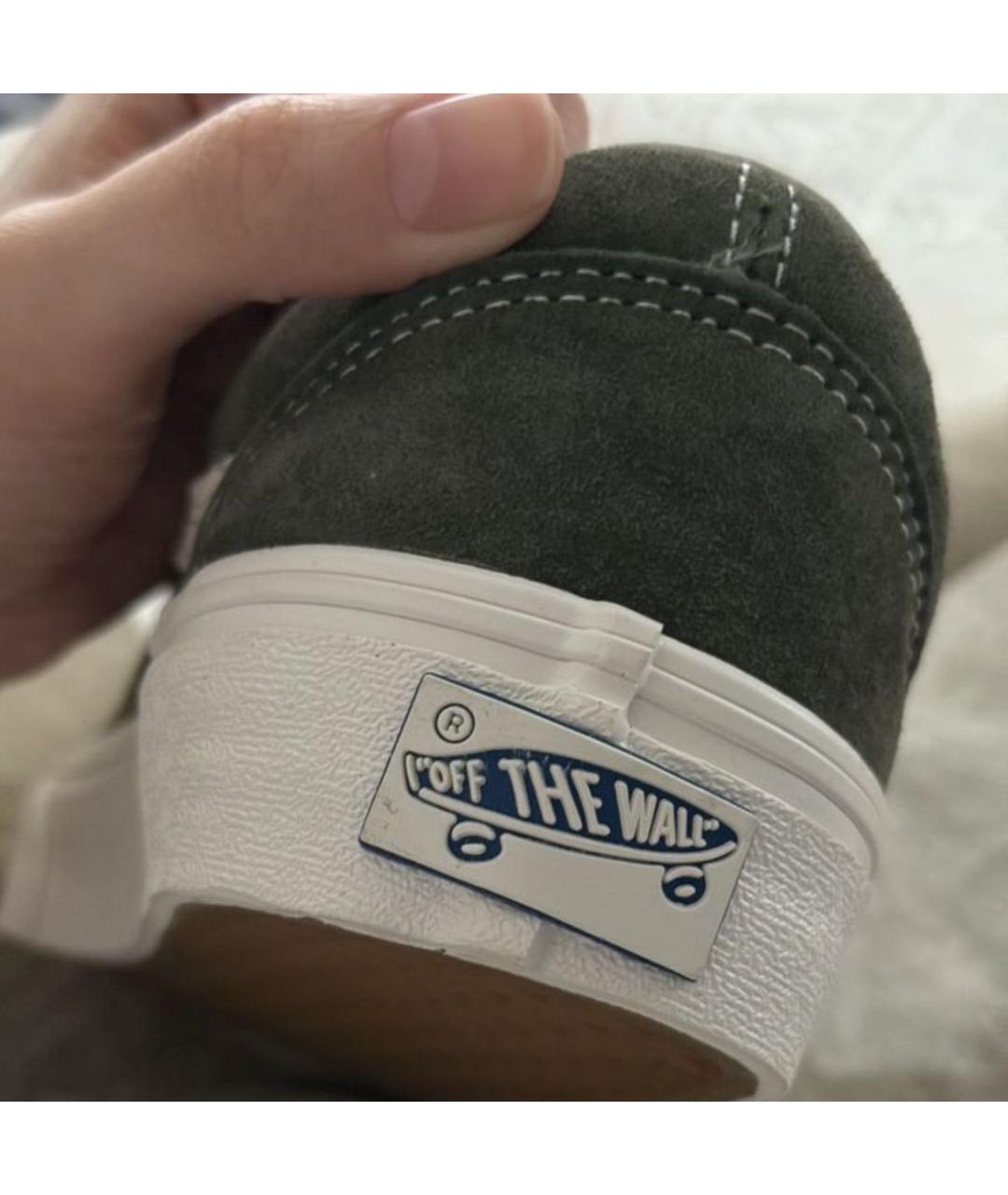 VANS Хаки замшевые кеды, фото 4