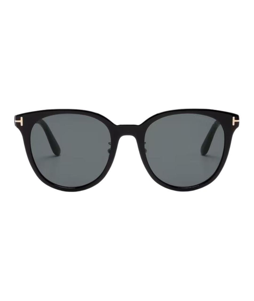 TOM FORD Черные пластиковые солнцезащитные очки, фото 2