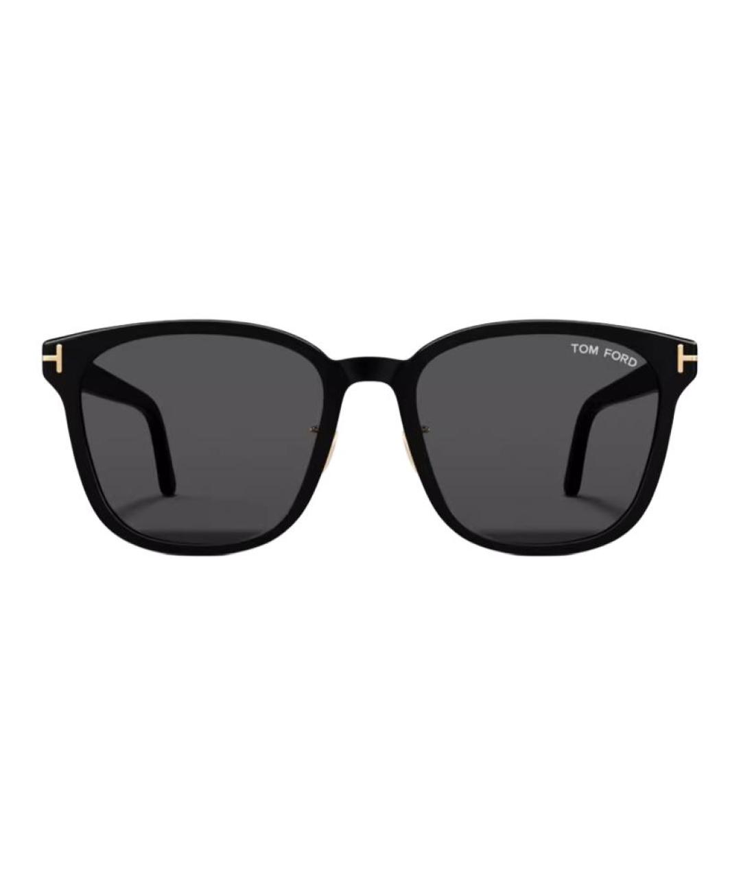 TOM FORD Черные металлические солнцезащитные очки, фото 2