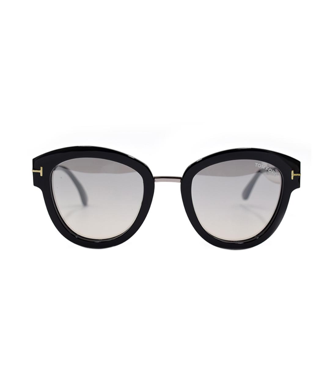 TOM FORD Черные металлические солнцезащитные очки, фото 2