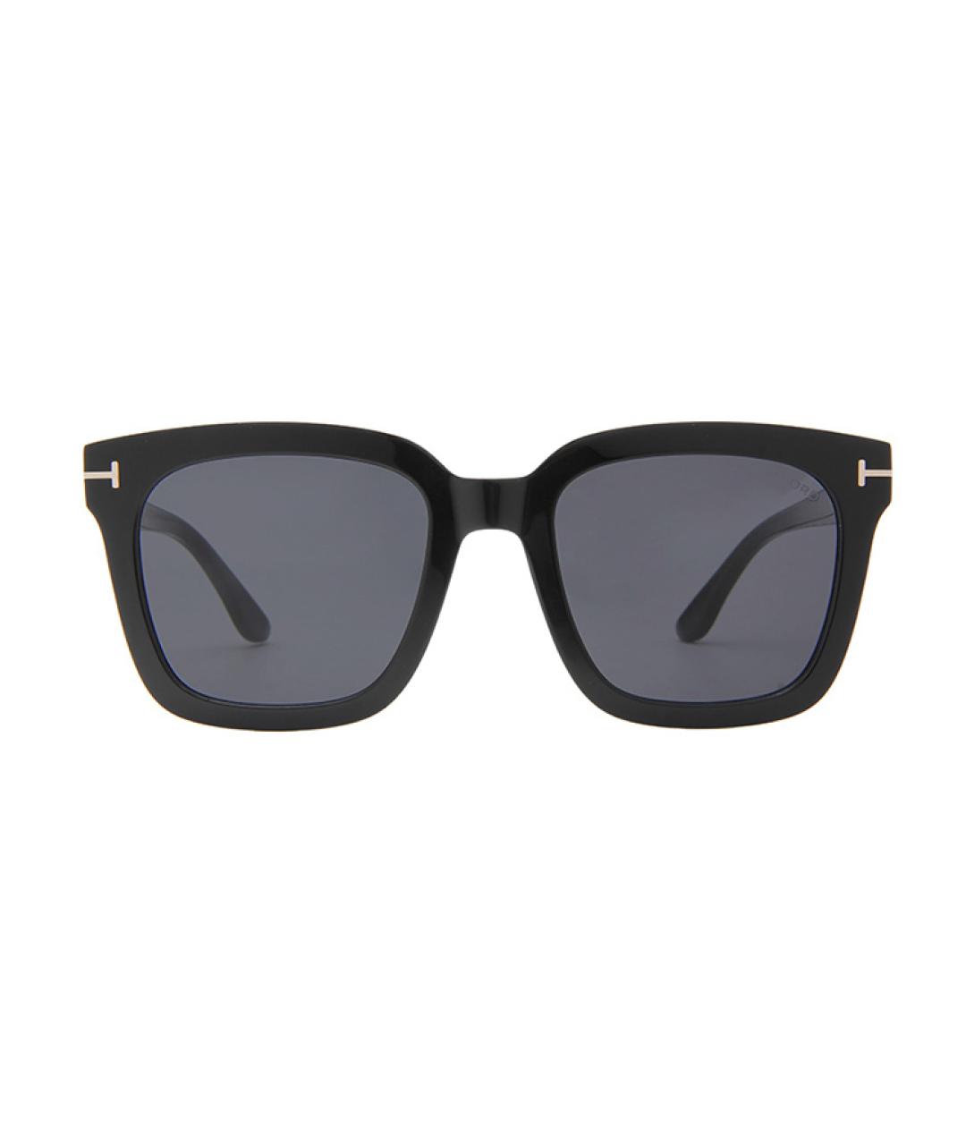 TOM FORD Черные пластиковые солнцезащитные очки, фото 2