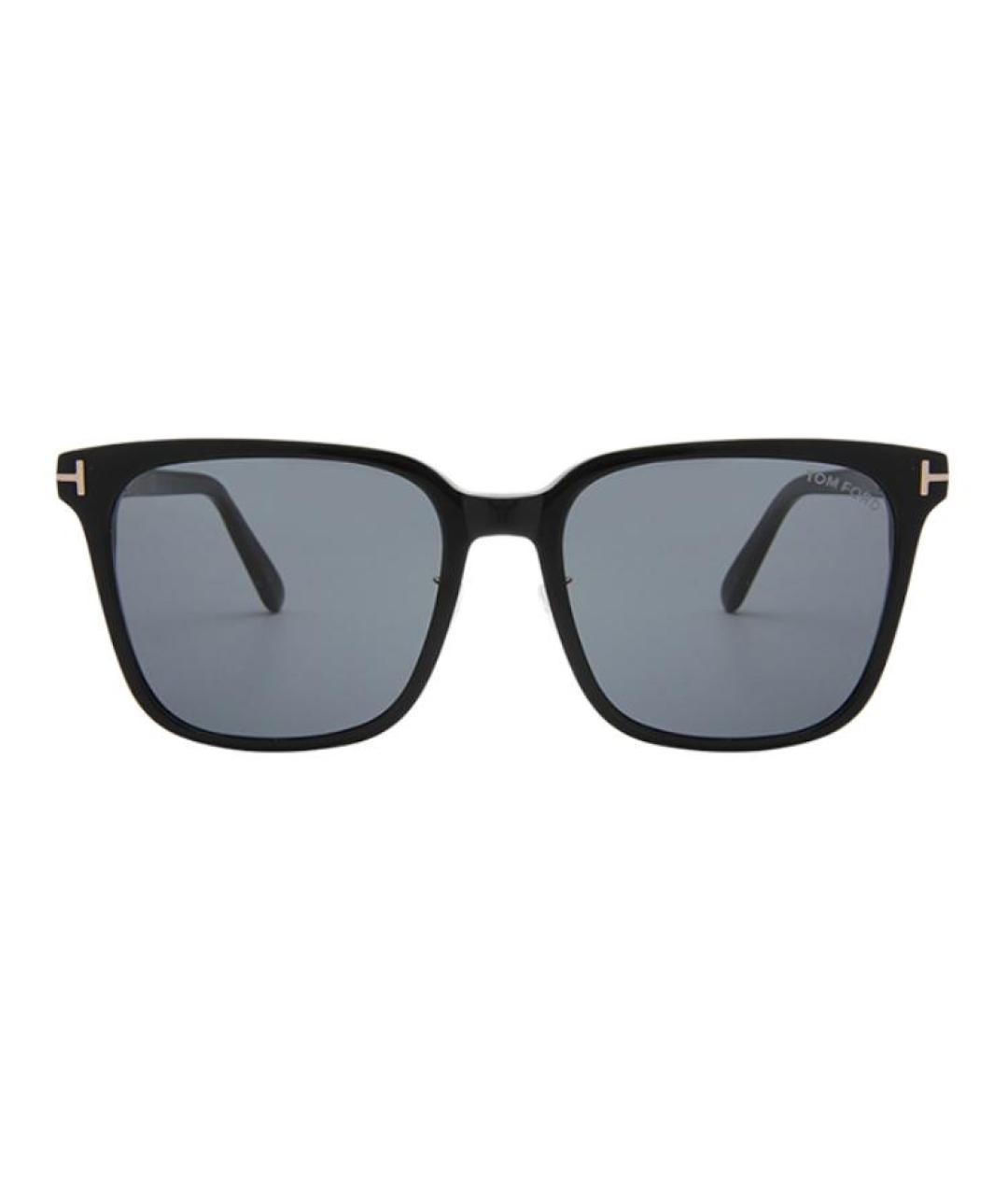 TOM FORD Черные пластиковые солнцезащитные очки, фото 2