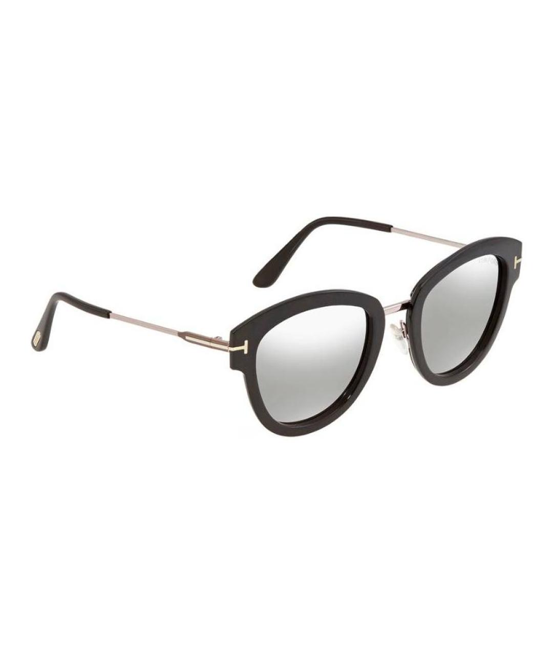 TOM FORD Черные пластиковые солнцезащитные очки, фото 2