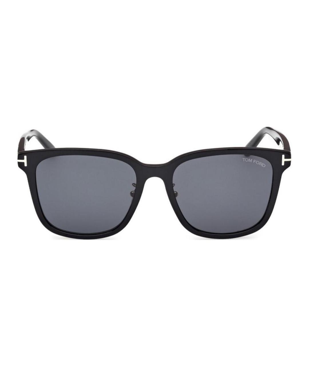 TOM FORD Черные пластиковые солнцезащитные очки, фото 2