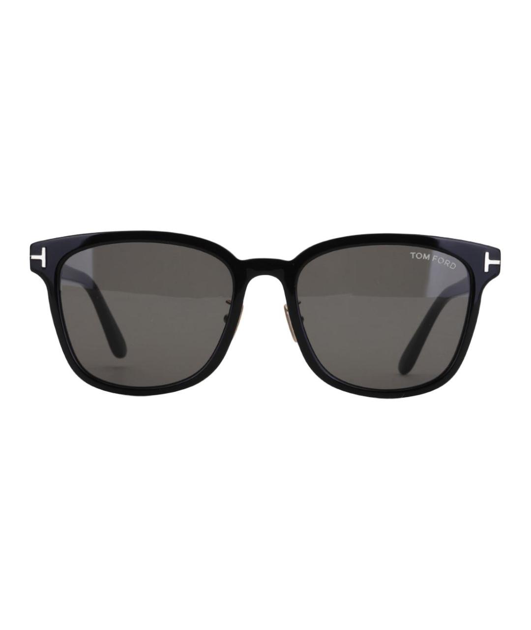 TOM FORD Черные пластиковые солнцезащитные очки, фото 2