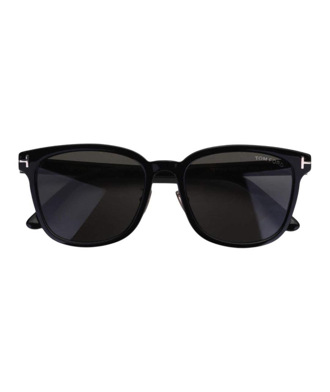 TOM FORD Черные пластиковые солнцезащитные очки, фото 4