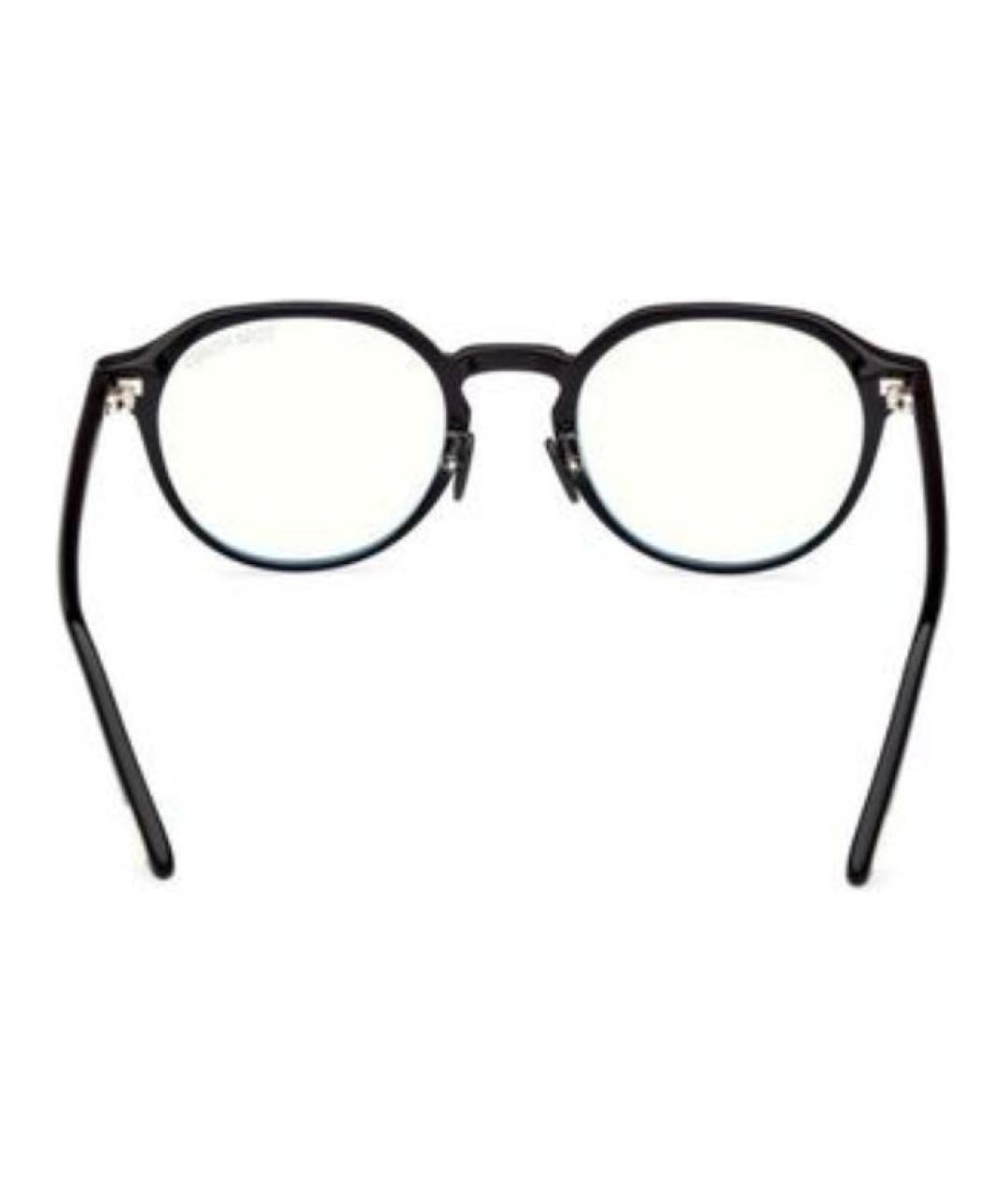 TOM FORD Черные пластиковые солнцезащитные очки, фото 4