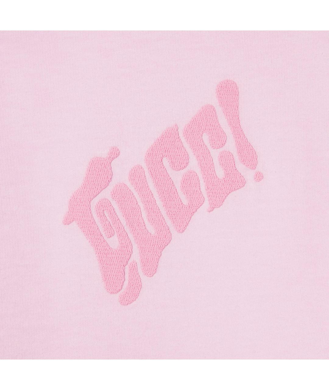 GUCCI Розовая хлопковая футболка, фото 5