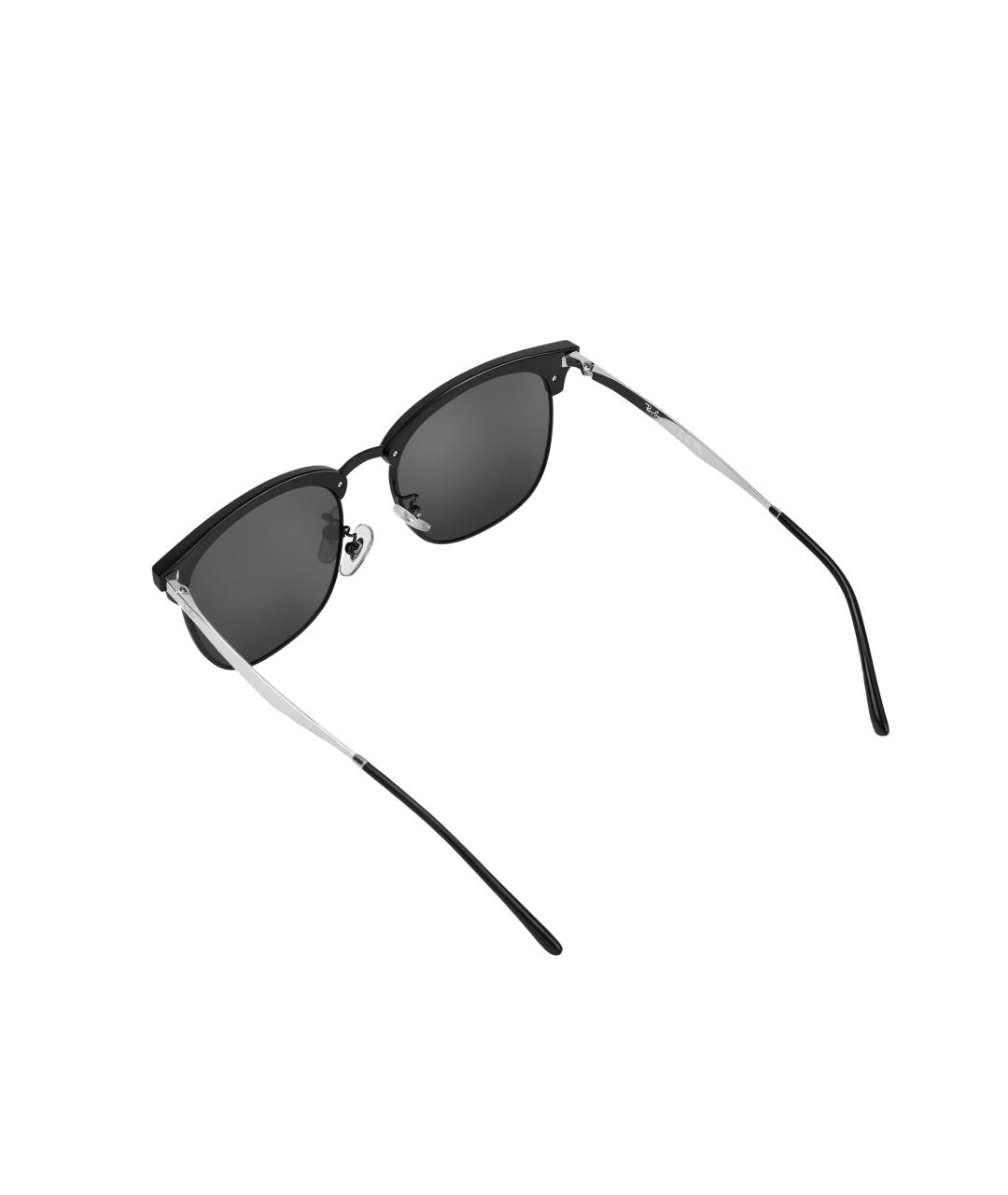 RAY BAN Черные металлические солнцезащитные очки, фото 3