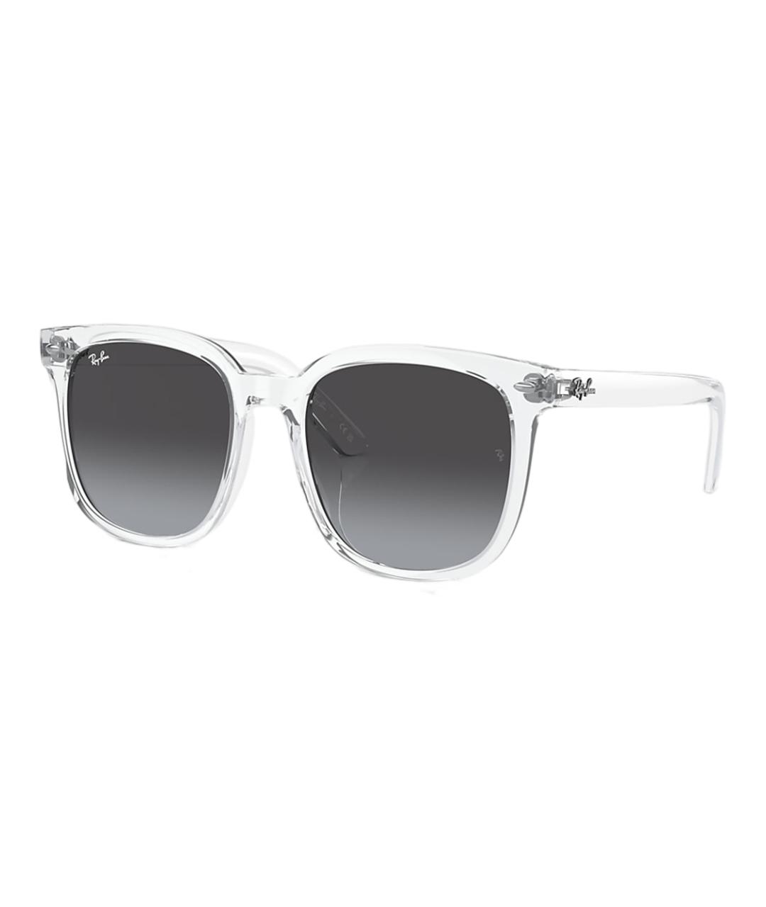 RAY BAN Серые пластиковые солнцезащитные очки, фото 1