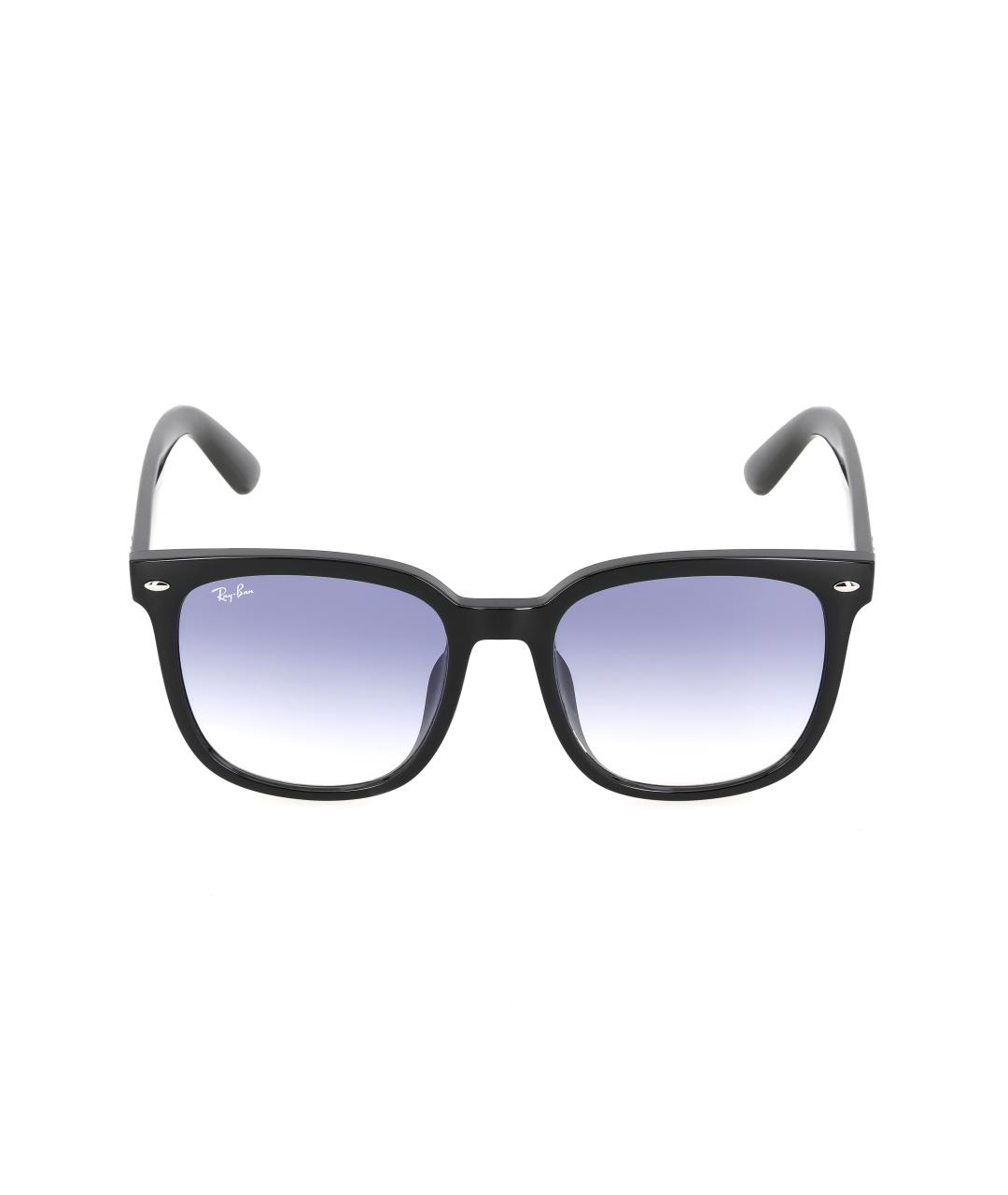 RAY BAN Черные пластиковые солнцезащитные очки, фото 2