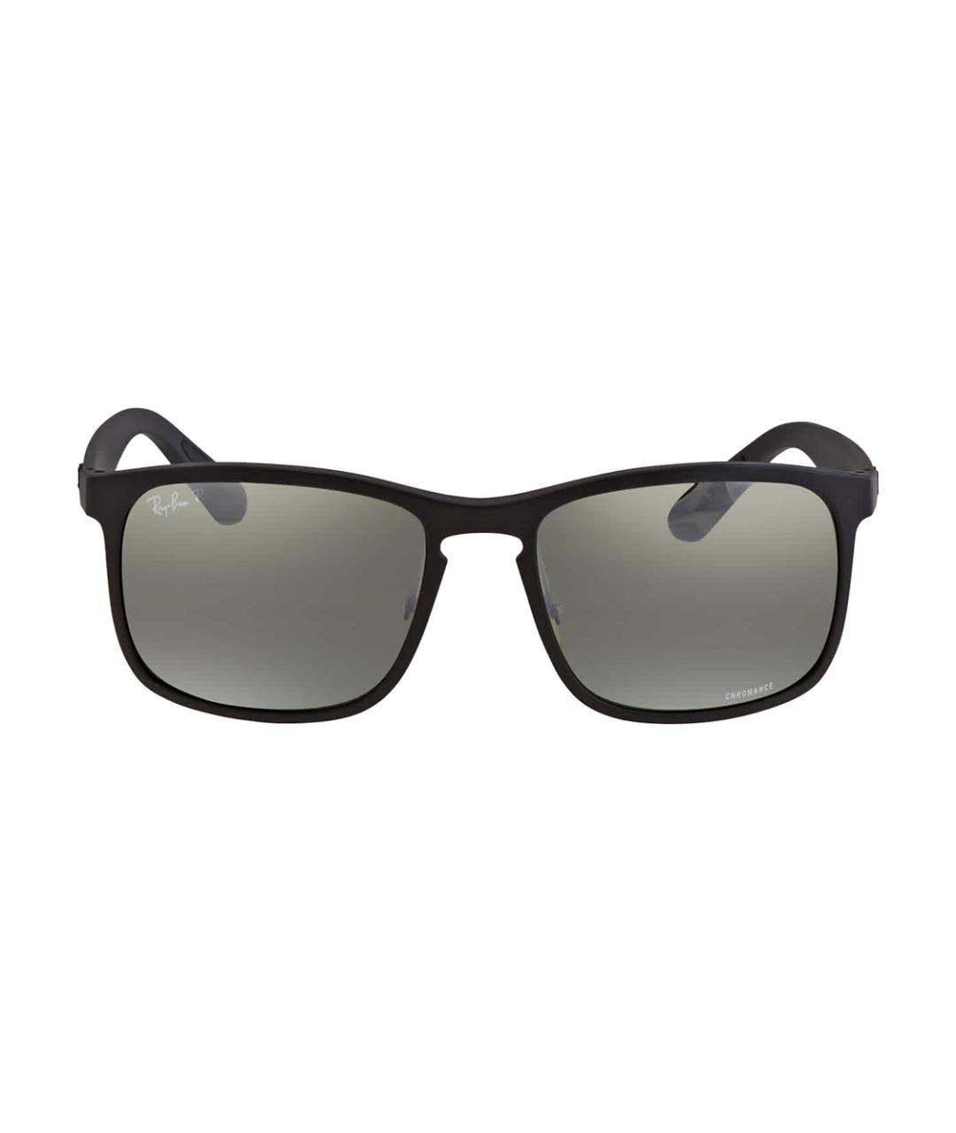 RAY BAN Черные пластиковые солнцезащитные очки, фото 2