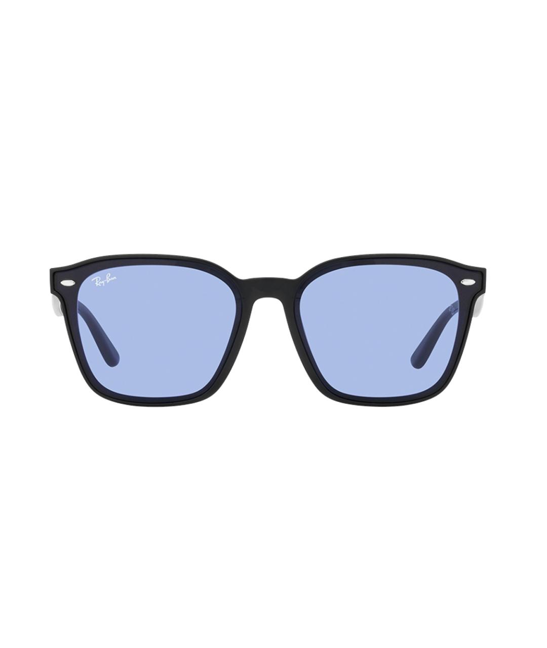 RAY BAN Черные пластиковые солнцезащитные очки, фото 2