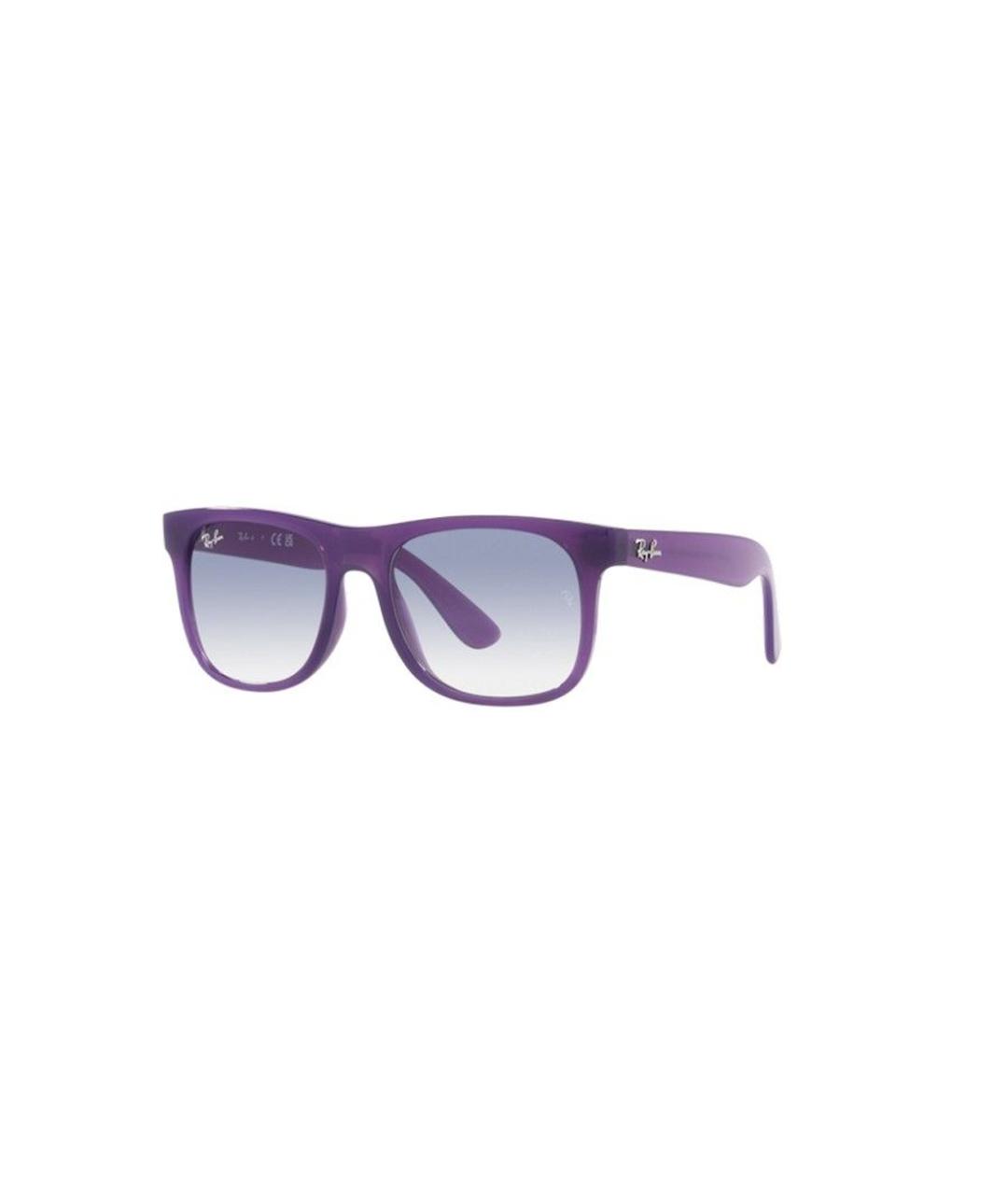 RAY BAN Фиолетовые пластиковые солнцезащитные очки, фото 4