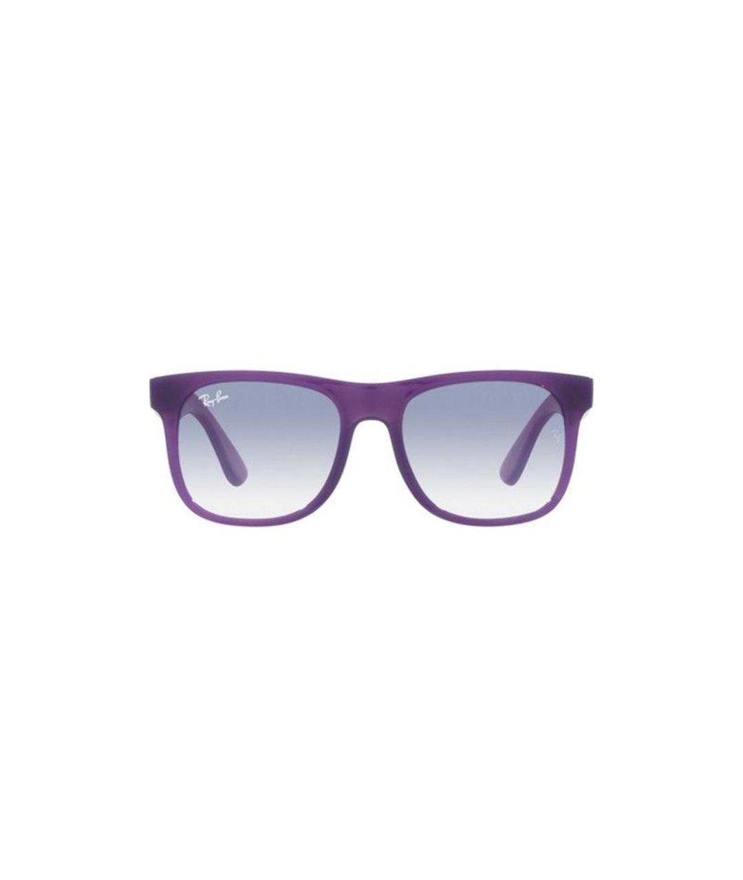 RAY BAN Фиолетовые пластиковые солнцезащитные очки, фото 2