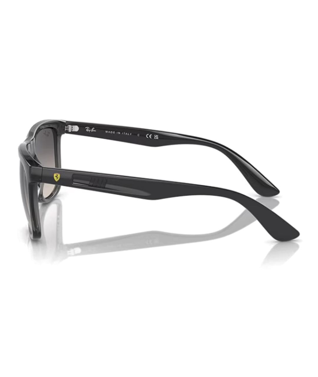 RAY BAN Серые пластиковые солнцезащитные очки, фото 3