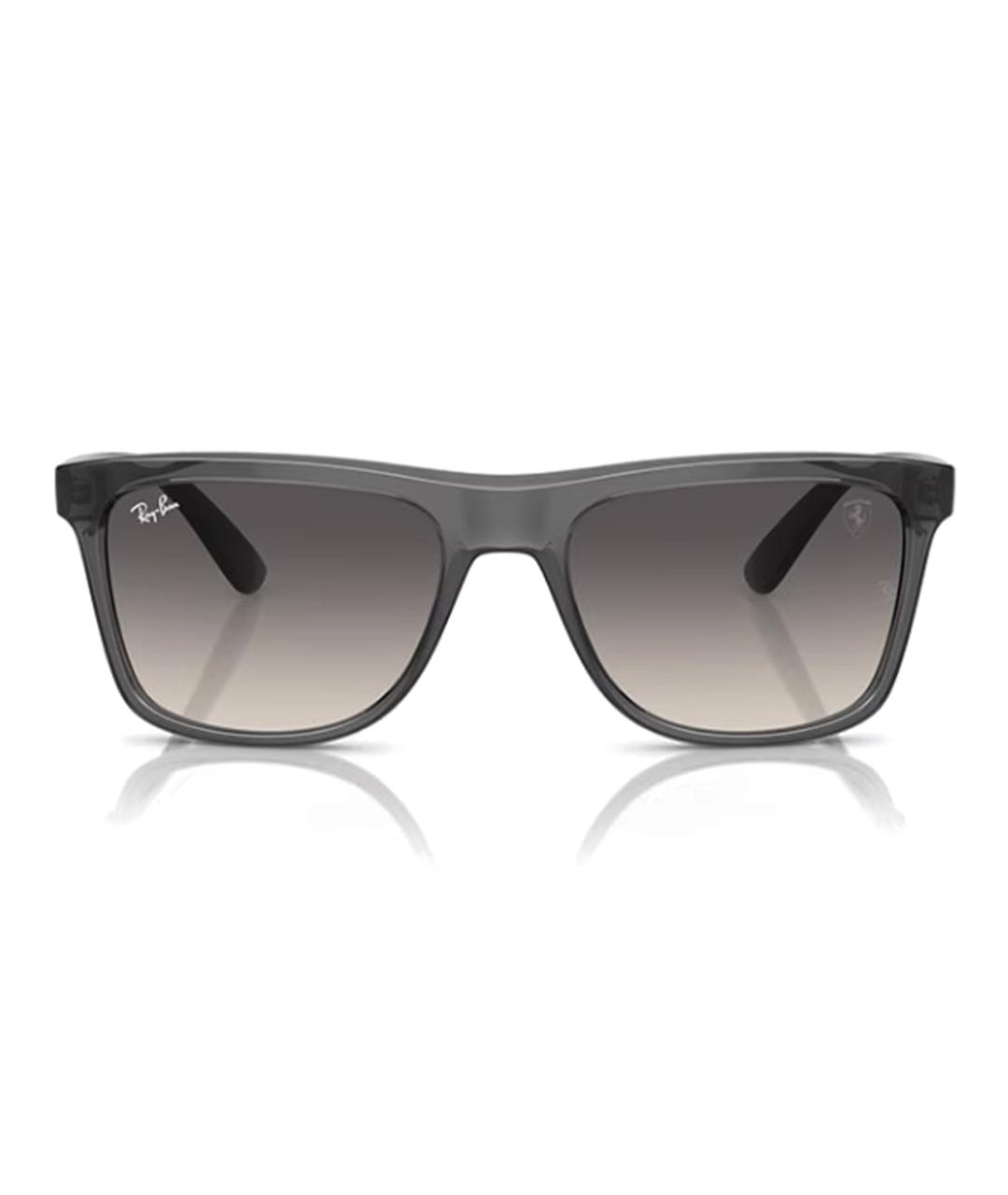 RAY BAN Серые пластиковые солнцезащитные очки, фото 2