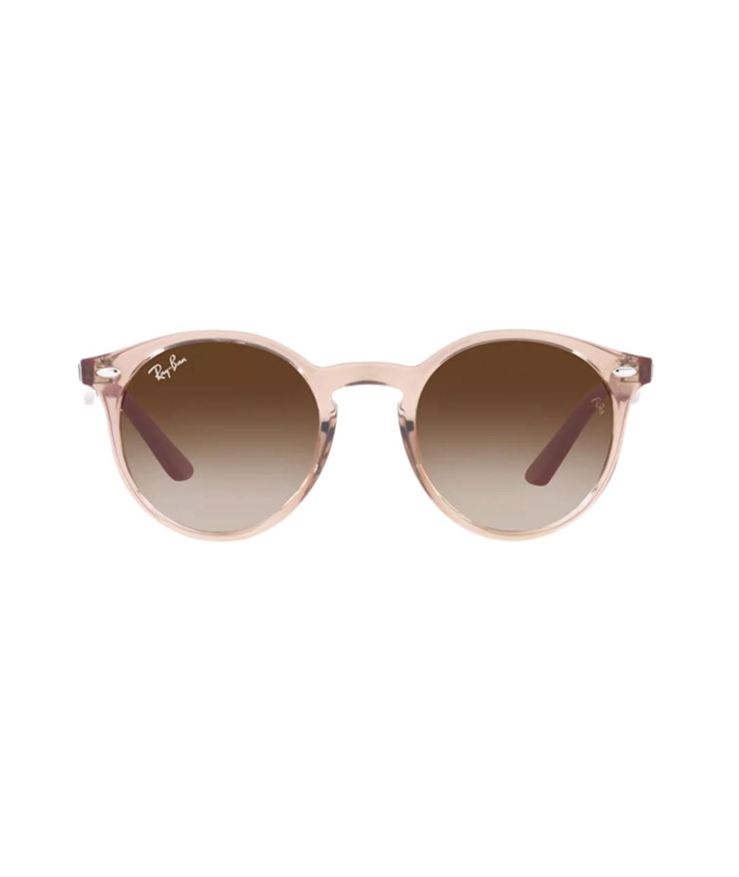 RAY BAN Красные пластиковые солнцезащитные очки, фото 1