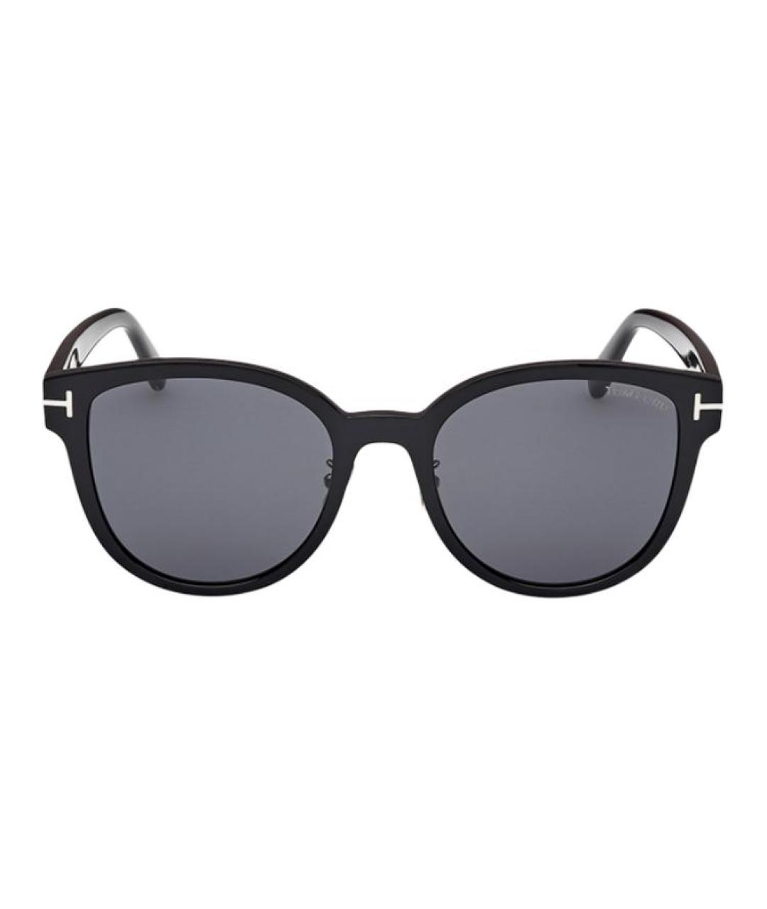 TOM FORD Черные пластиковые солнцезащитные очки, фото 2