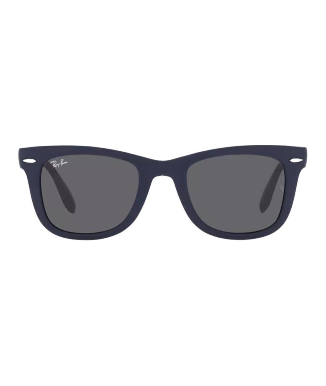 RAY BAN Синие пластиковые солнцезащитные очки, фото 2