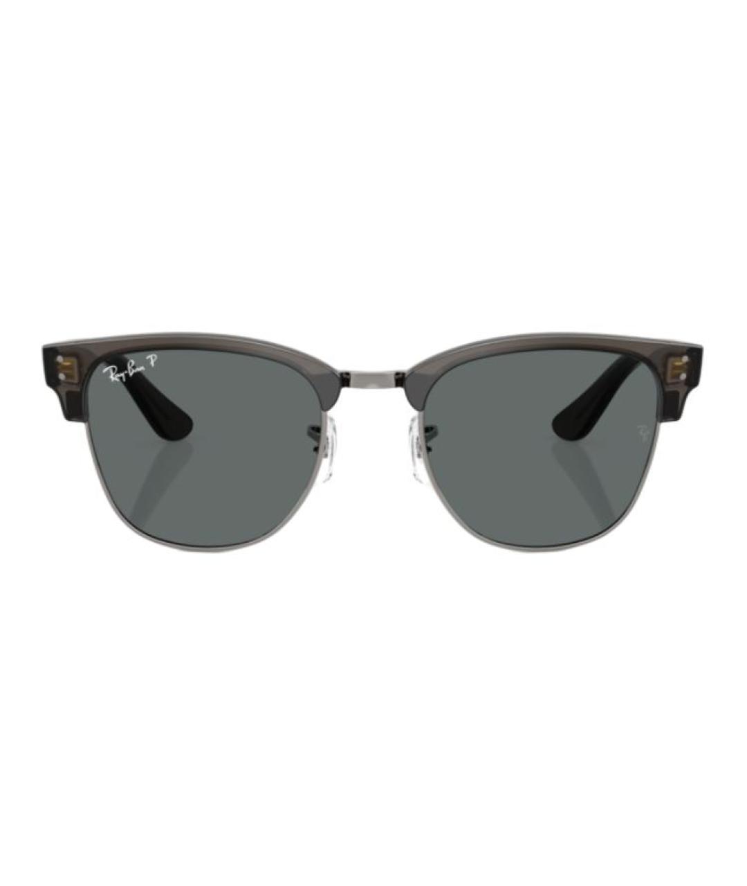 RAY BAN Серые пластиковые солнцезащитные очки, фото 2