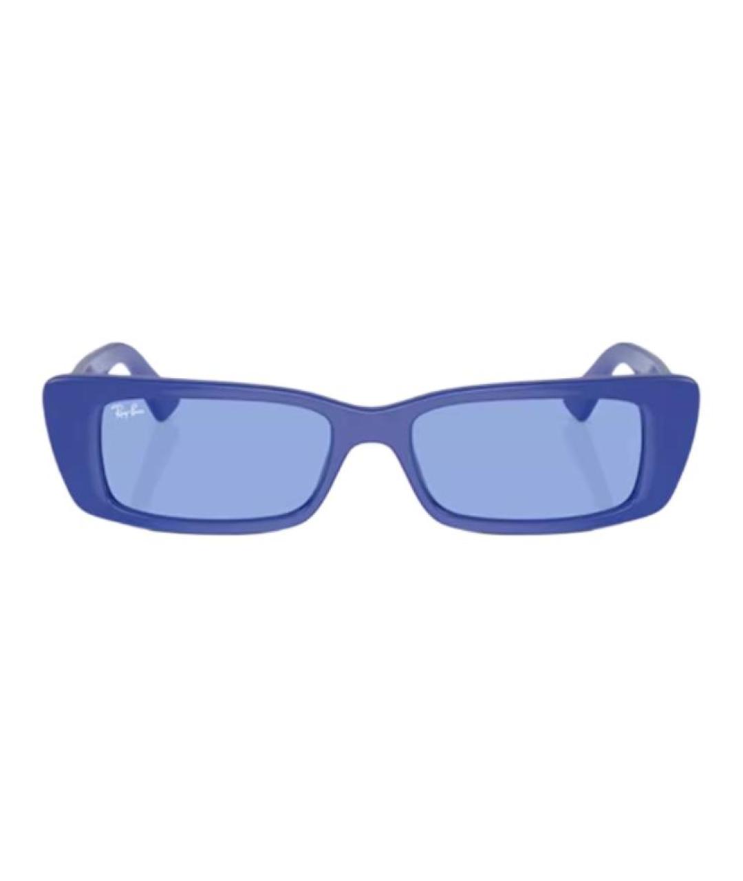 RAY BAN Синие пластиковые солнцезащитные очки, фото 2