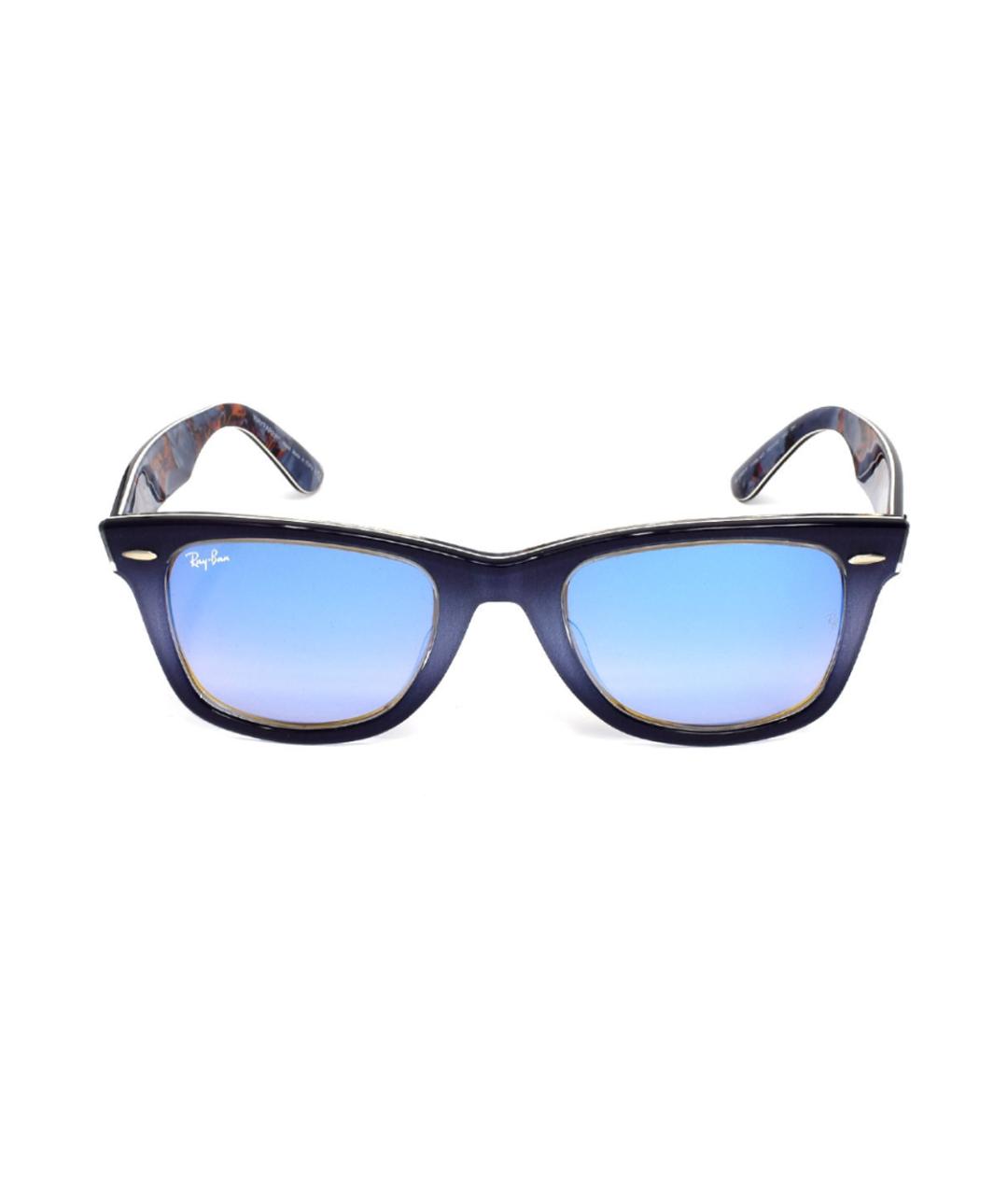RAY BAN Черные пластиковые солнцезащитные очки, фото 2