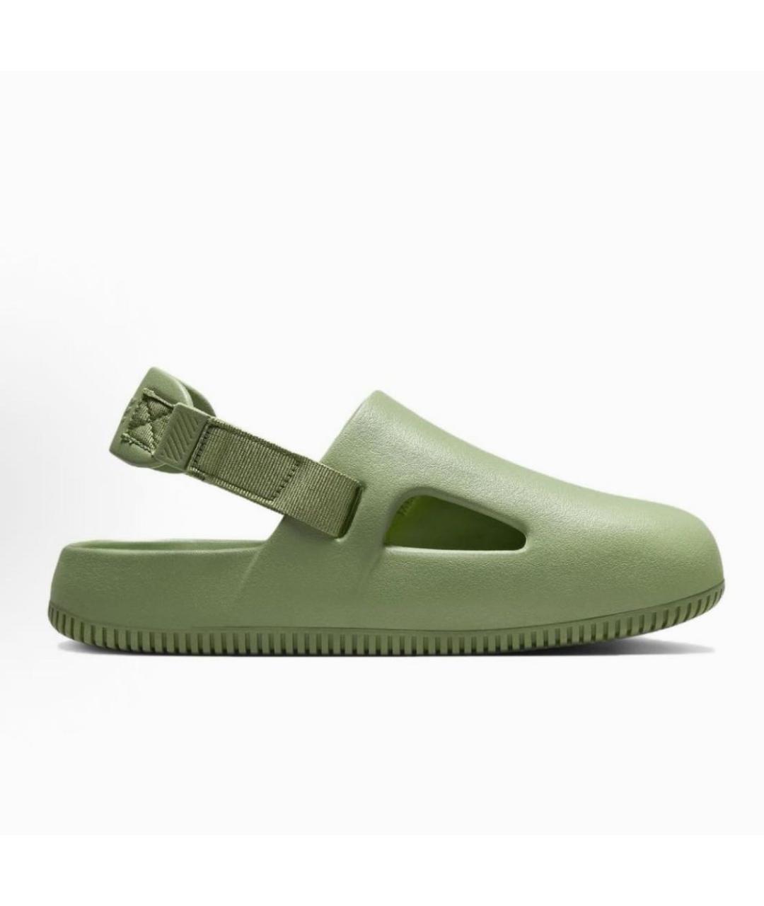 NIKE Зеленые шлепанцы, фото 2