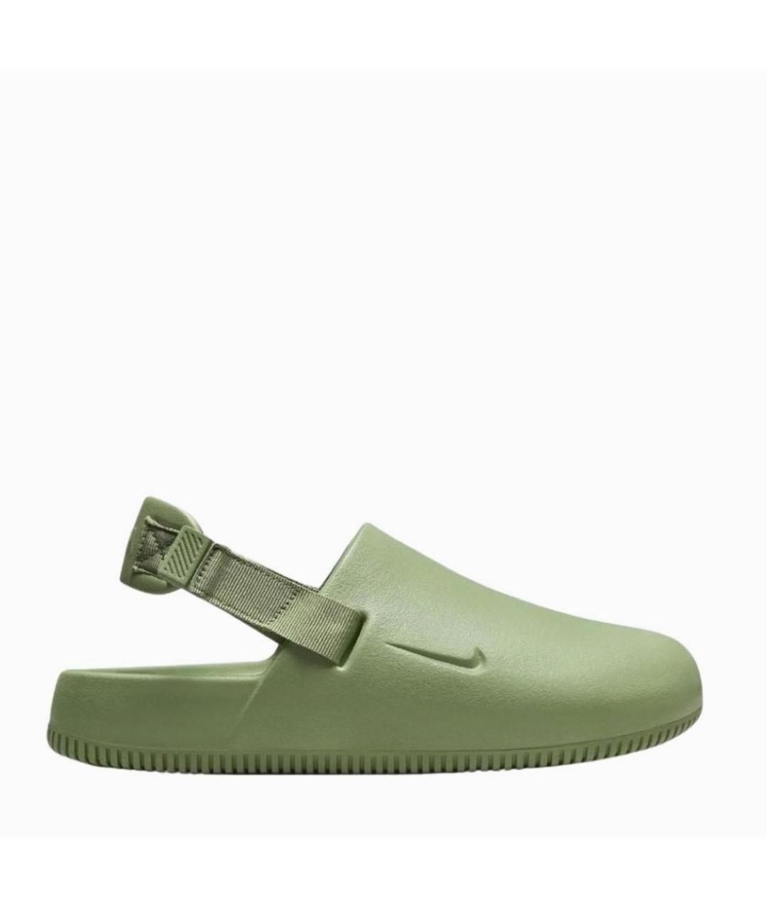 NIKE Зеленые шлепанцы, фото 8