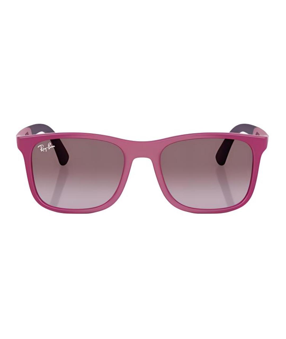 RAY BAN Розовые пластиковые солнцезащитные очки, фото 2