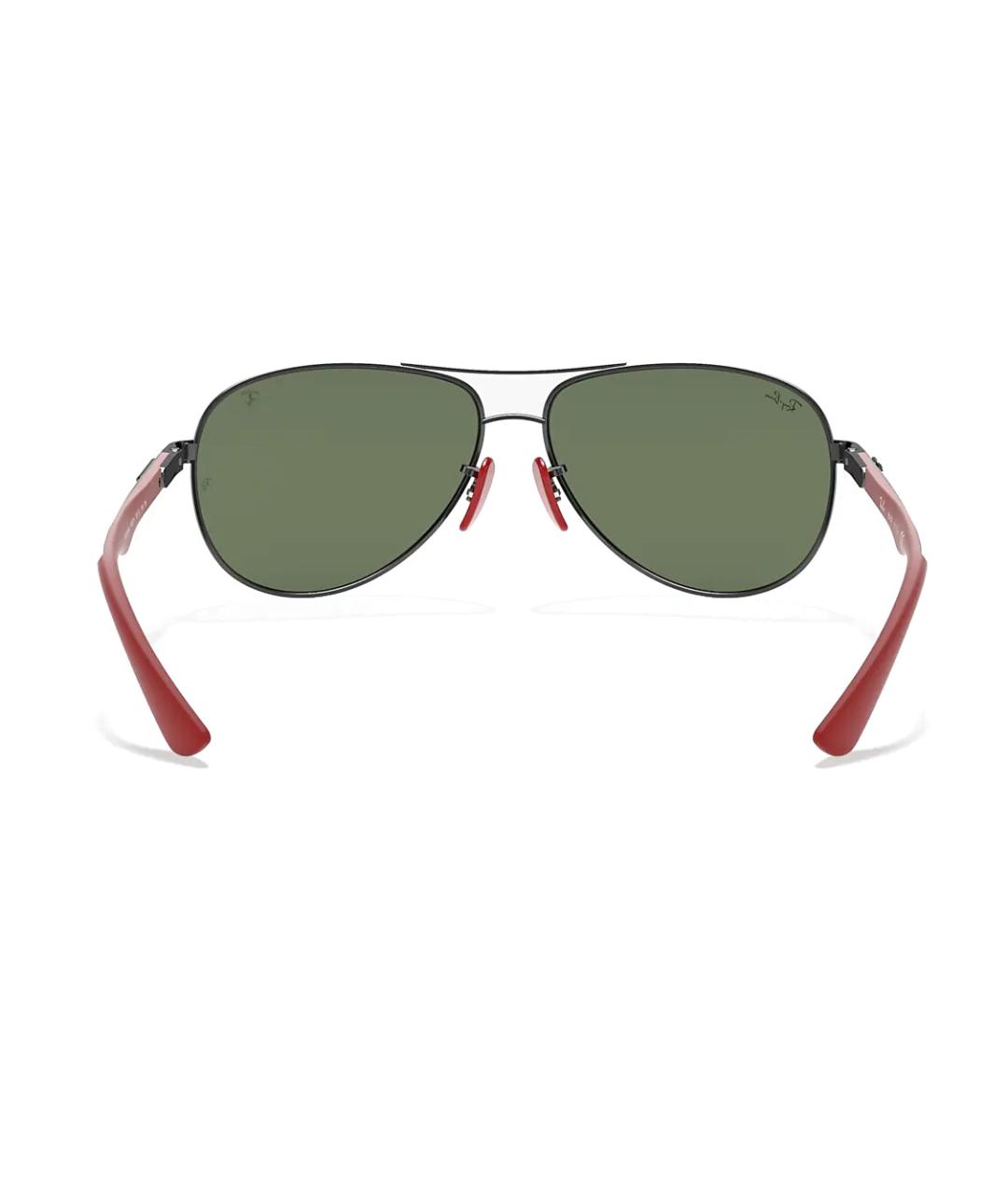 RAY BAN Серые металлические солнцезащитные очки, фото 3