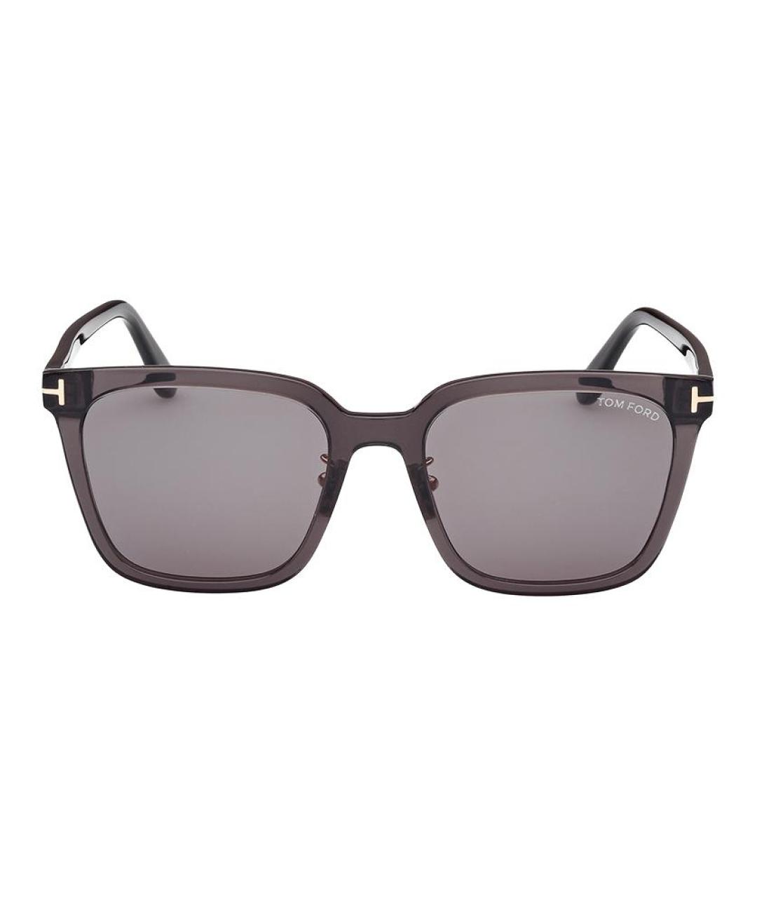 TOM FORD Серые пластиковые солнцезащитные очки, фото 2