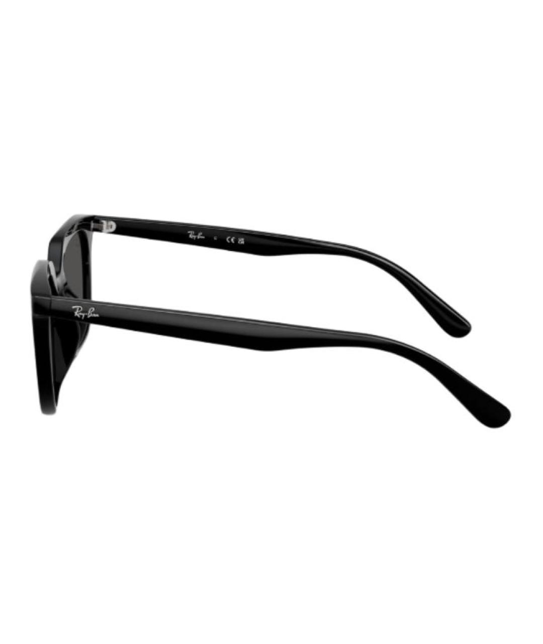 RAY BAN Серые пластиковые солнцезащитные очки, фото 3