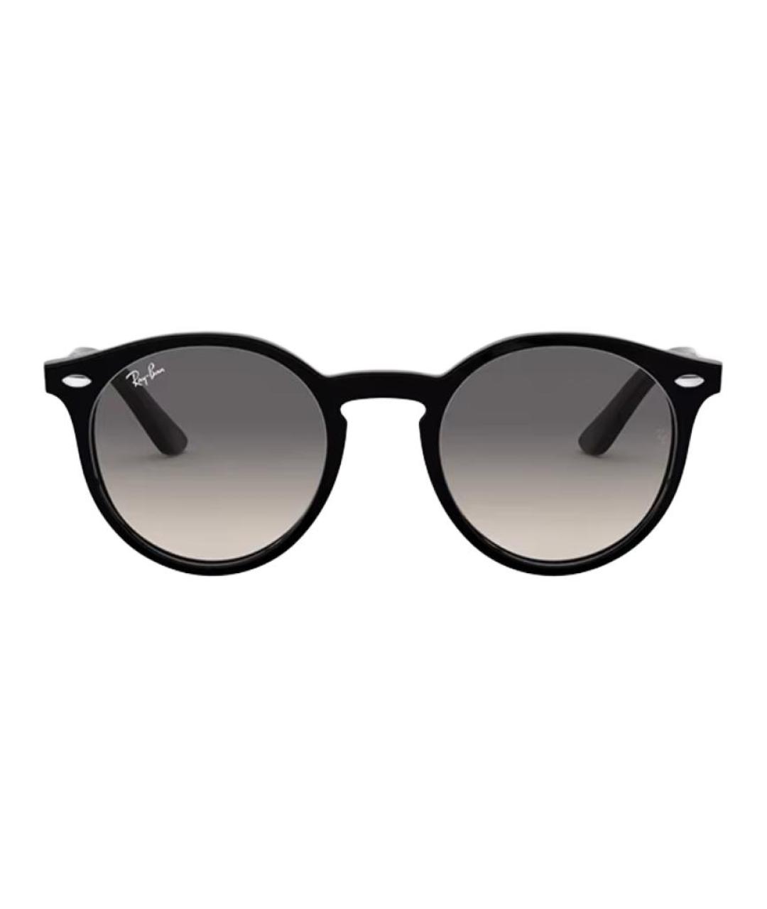 RAY BAN Черные пластиковые солнцезащитные очки, фото 2